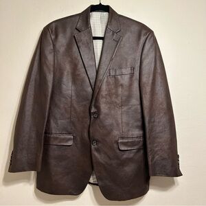 Lauren Ralph Lauren Men’s Cotton Polyester Blend Blazer Brown‎ Size 40R